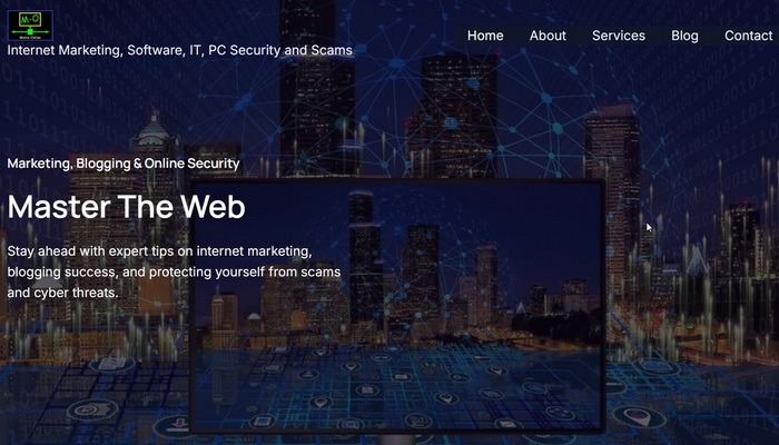 Website Portfolio 7 A profile picture of a website